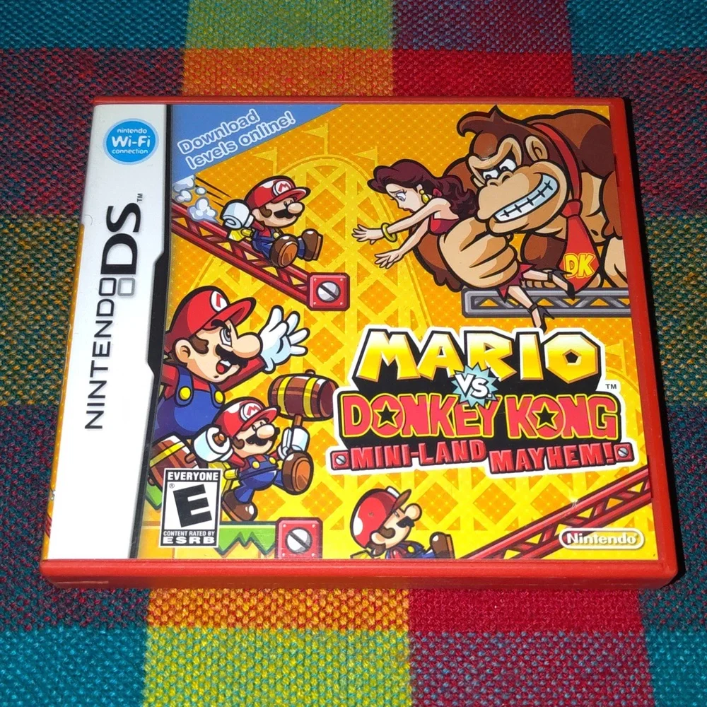 Mario vs. Donkey Kong Mini-Land Mayhem Nintendo DS CIB Tested & Works